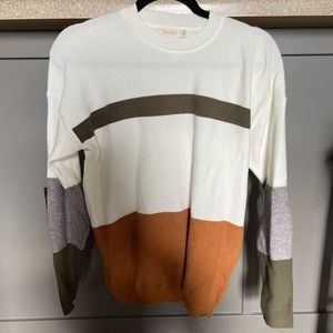 Roolee colorblock sweater